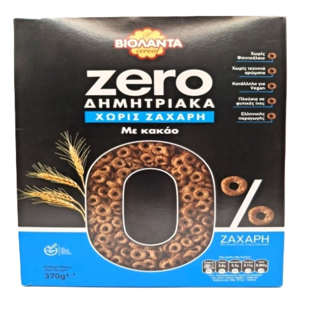 10-006087 VIOLANDA CEREALS ZERO CHOCO 370g - Image 1