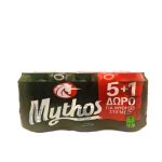 MYTHOS LAGER BEER 5+1 (6 x 330ml )