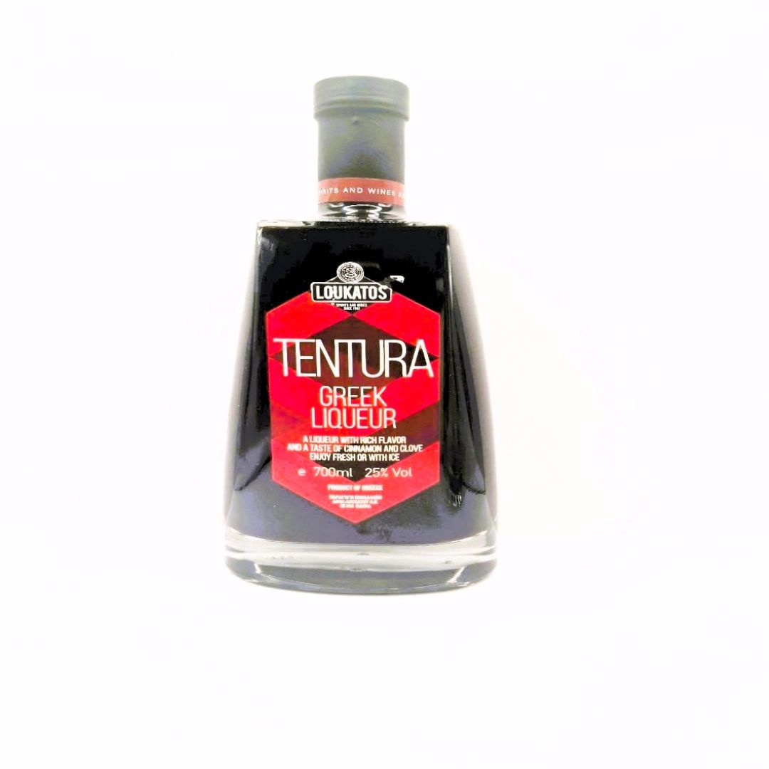 11-001502 LOUKATOS TENTURA CINNAMON LIQUEUR 25% VOL 700ml - Image 1