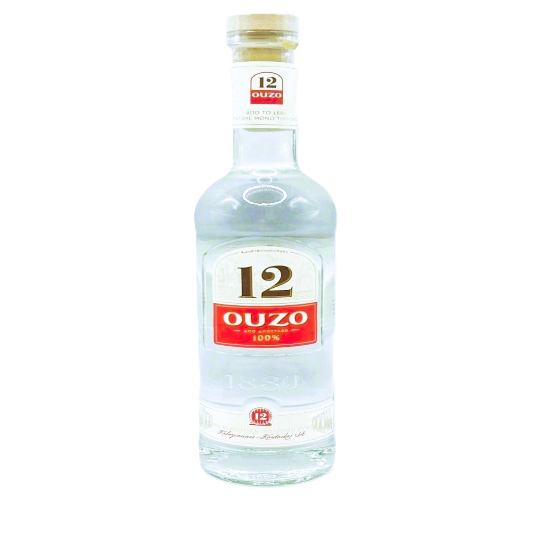 11-001836 OUZO 12 40% VOL 350ml - Image 1