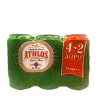 ATHLOS LAGER BEER 4+2 FREE (6x500ml)