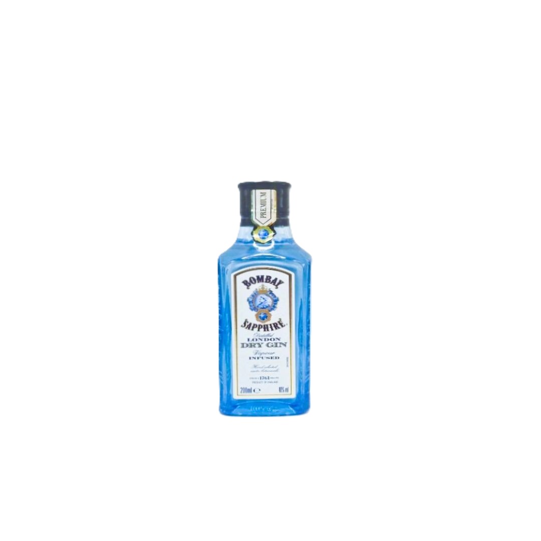 11-002018 BOMBAY DRY GIN 200ml - Image 1
