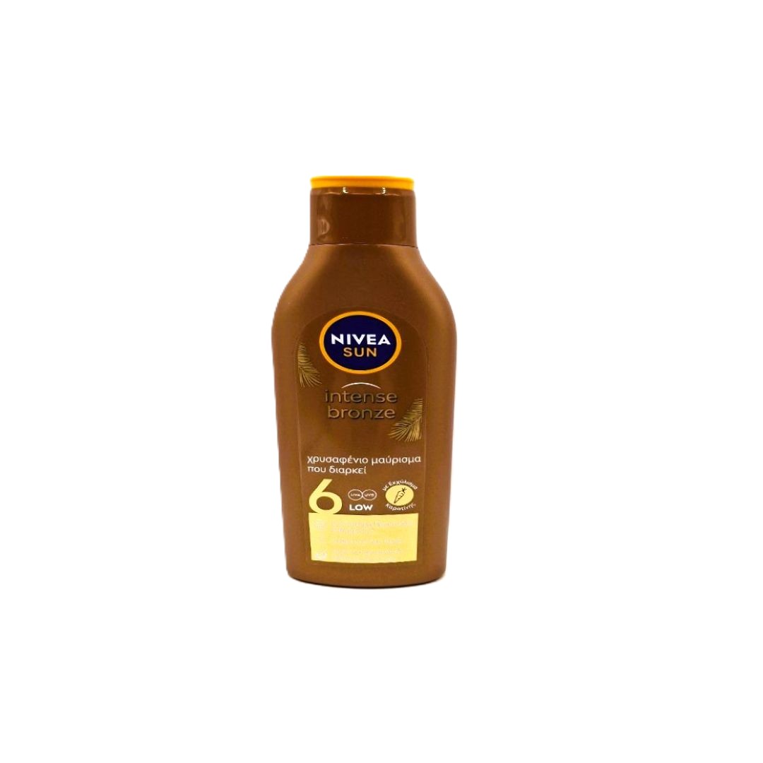 13-001245 NIVEA INTENSE BRONZE LOTION SPF6 200ml - Image 1