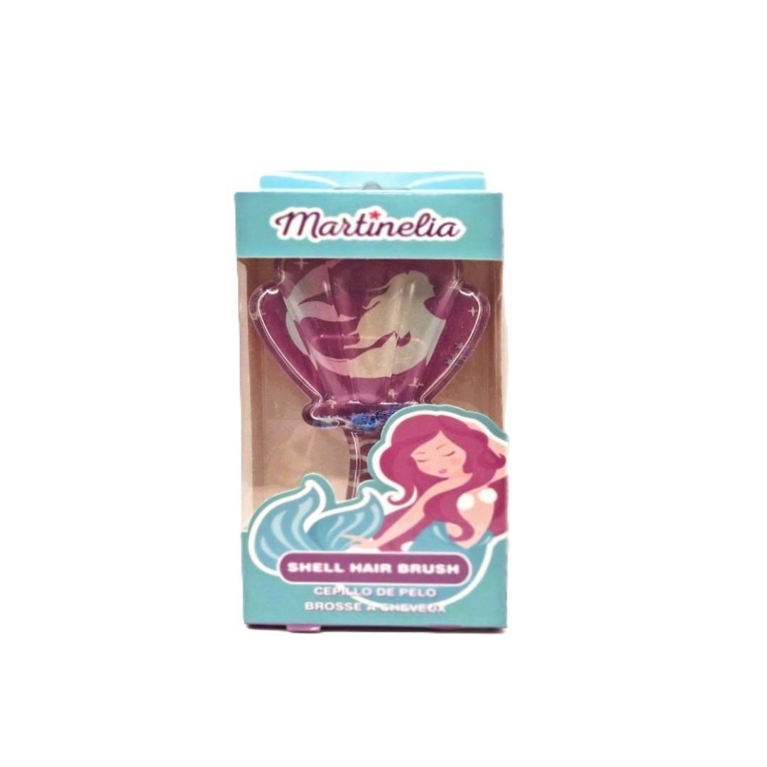 13-002393 MARTINELIA SHELL HAIR BRUSH - Image 1