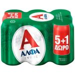 ALPHA LAGER BEER 5+1 FREE (6 x 330 ml)