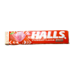 HALLS STRAWBERRY FLAVOR CANDIES 32g