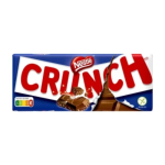CRUNCH MILK CHOCOLATE  BAR WITH CRISPED RICE 100g