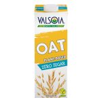 VALSOIA VEGAN OAT ZERO SUGAR MILK 1L