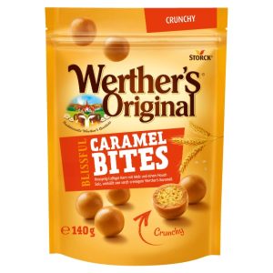 10-006076 WERTHER'S CRUNCHY CARAMEL BITES 140g - Image 1