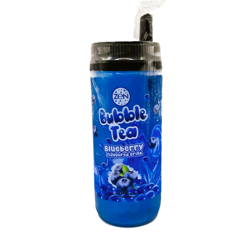 11-002631-1000 HIPPI BUBBLE TEA BLUEBERRY FLAVOURED DRINK 350ml - Image 1
